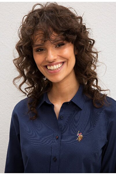 U.S. Polo Assn. Cămașă de damă bleumarin