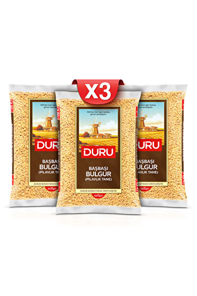 Duru Bulgur 3'lü Başbaşı Bulgur 1 kg