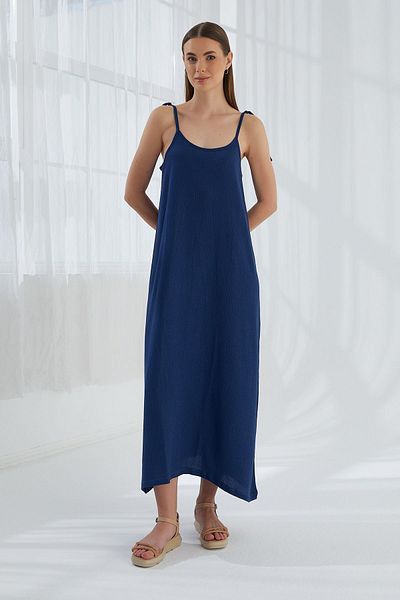 ModaPlaza 5701 Model Rochie de damă Raschel cu frânghie