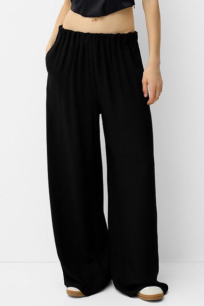 Bershka Wide Leg Pants