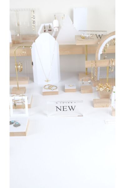 Kpleksi "New" Acrylic Block Store and Showcase Lettering