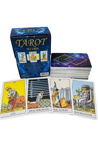 Star Oyun Tarot Card Set with 78 Cards (only Card)