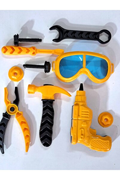 ALYTOYS OYUNCAK TAMİR SET AKTİVASYON EĞİTİCİ EL BECERİSİ GÖZLÜK MATKAP TORNAV...