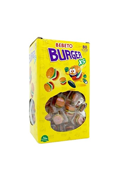 BEBETO Burger Xs Jelibon 80 Adet