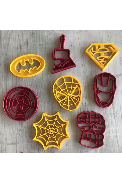 FigürDizayn Super Hero - Cookie Molds