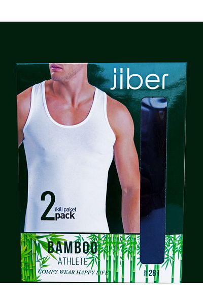 Jiber JIBER Bamboo Fabric 2-Piece Tank Top - 281 - 68% Bamboo 28% Cotton 4% Elastane