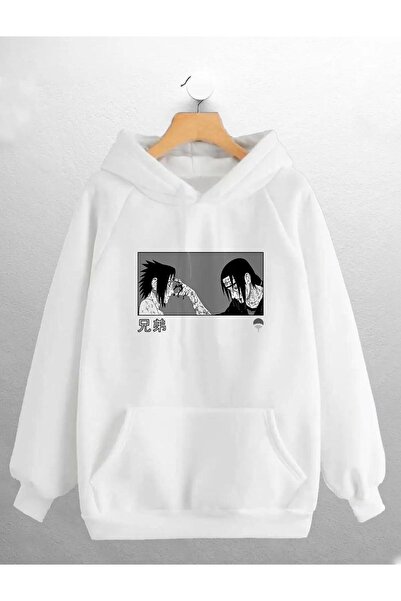 JoneBase سويت شيرت قطني بغطاء للرأس كبير الحجم مطبوع للجنسين من ايتاشي