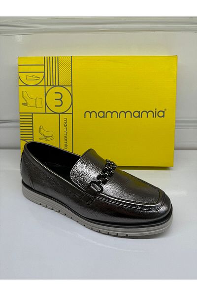 Mammamia 24Ya-3255 Γυναικεία Δερμάτινα Casual Loafer Παπούτσια