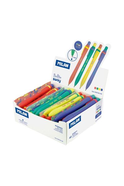 Milan 17657421140 Sway Mıx Soft Tükenmez Klm 40lı