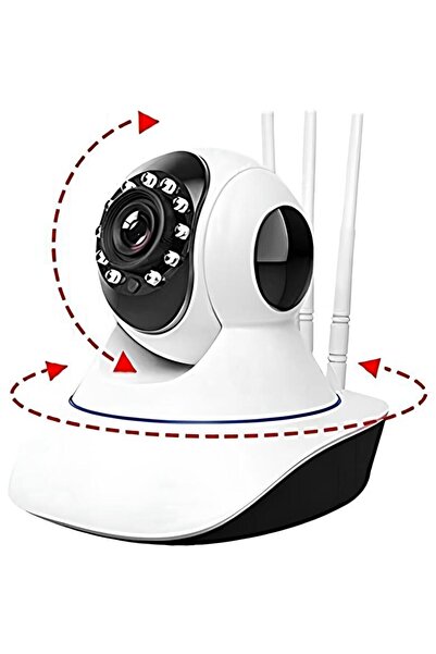 Angel 2mp 3 Anten Yüksek Çekim 360derece Onvıf Akıllı Kamera Yosee App