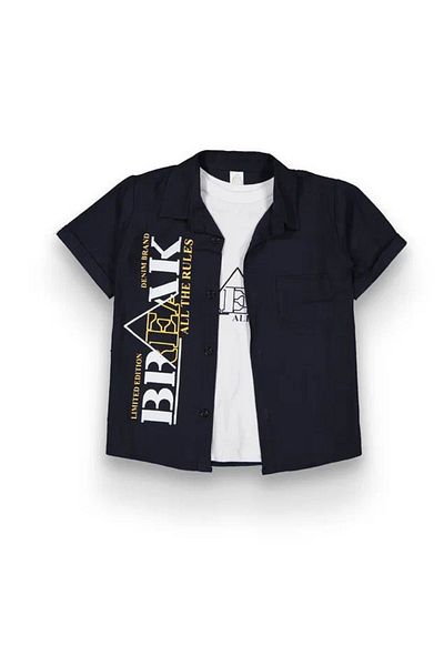 CRAX MEN'S SHIRT TEE DOUBLE SET