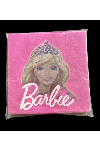 partideyince Χαρτοπετσέτα για πάρτι γενεθλίων Barbie
