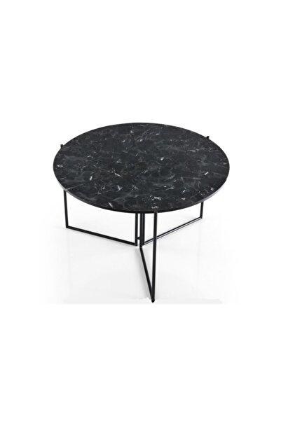 ZERENLAND _811 Katlanır Masa Siyah Mermer