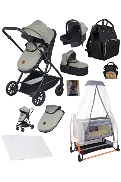 Baby Home 8 In 1 Full Set 1010 Qool Travel Sistem Bebek Arabası 505 Anne Yanı...