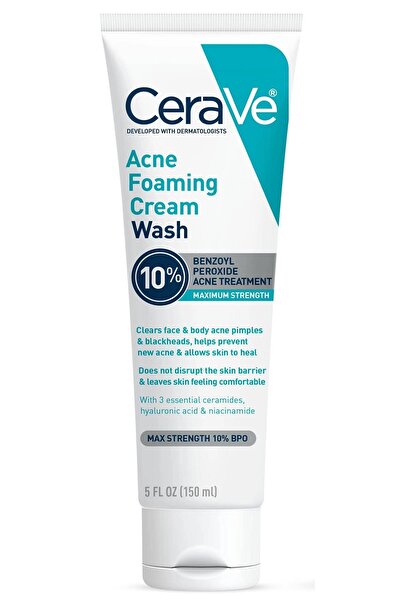 CeraVe Akne Karşıtı Köpüren Krem Yıkama 150ML