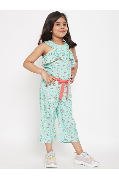 Stylo Bug By Styli Flower Print Ankle Length Jumpsuit