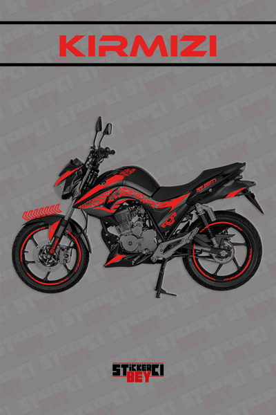 STİCKERCI BEY Drift L Sticker Seti Full Set Parçalı Kaplama