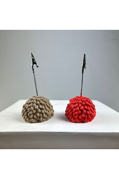 Melouro Lamb Note Holder Set of 2 (coral-terracota)