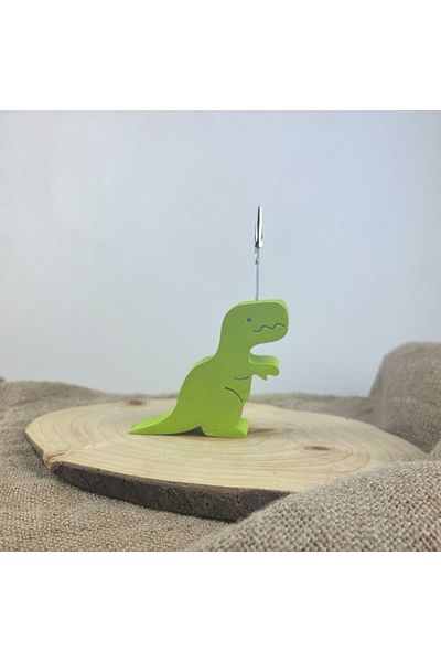 Melouro Green Tyrannosaurus Rex Dinosaur Note Holder