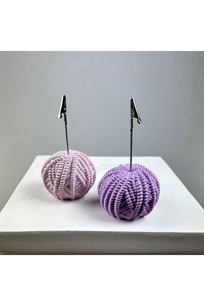 Melouro Yumak Note Holder Set of 2 ( Lilac - Pink )