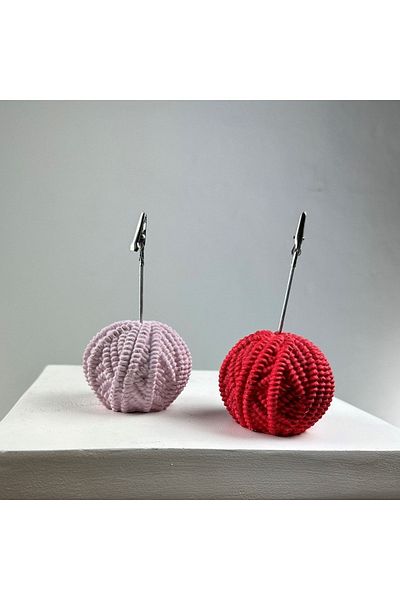 Melouro Yumak Note Holder Set of 2 ( Red - Pink )