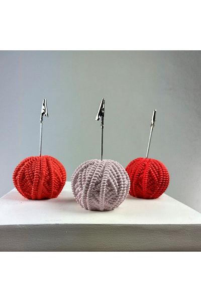 Melouro Yumak Note Holder Set of 3 ( Coral - Red - Pink )