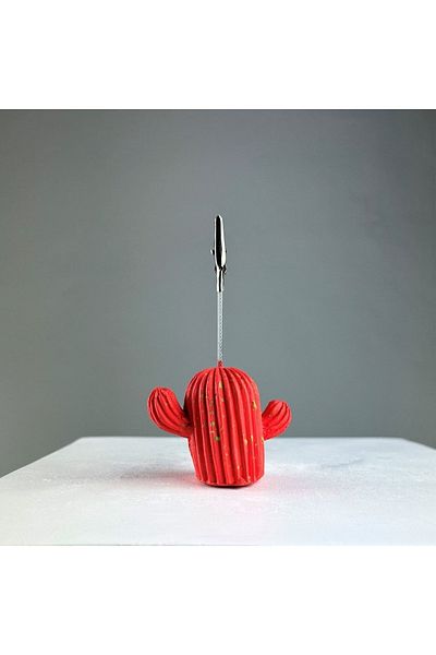 Melouro Coral Cactus Latte Splash Note Holder