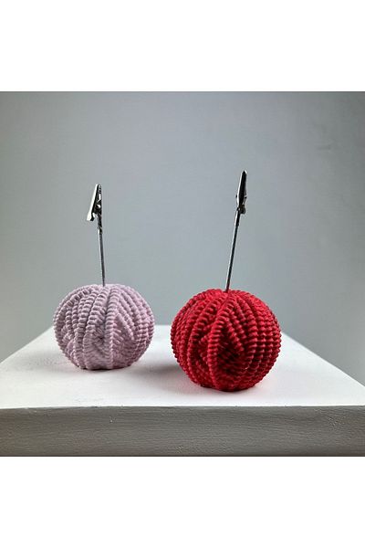 Melouro Yumak Note Holder Set of 2 ( Red - Pink )
