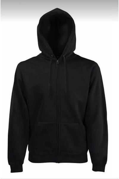 Bebezeyn Hanorac de iarnă unisex, negru, bleumarin, cu glugă, cu fermoar