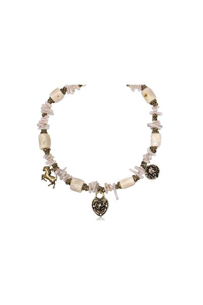 Bayemeyc Likya Doğal Taş Kolye