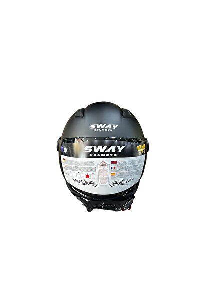 Sway TEZ MOTOR AÇIK MOTOSİKLET KASKI SWAY 765 GÜNEŞ GÖZLÜKLÜ