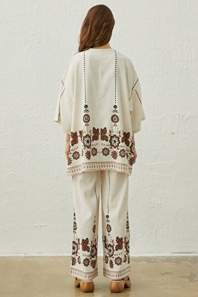 İLKCET MODA Kimono Suit Women's Set