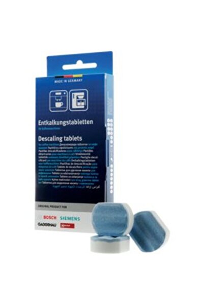 Bosch Kahve Makineleri İçin Kireç Giderme Tabletleri