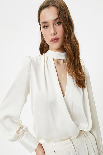 Koton Γυναικεία Off White Μπλούζα