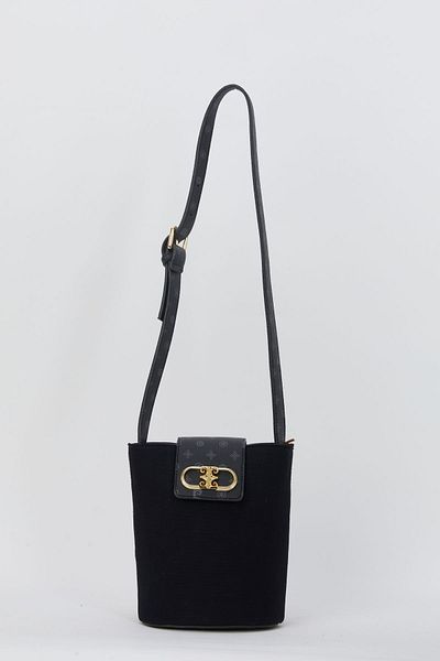 Pierre Cardin Women's Black Shoulder Bag - Model 05PO24Y1855