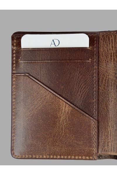 Ahıska Deri Ahıska Crazy Leather Ανδρικό Πορτοφόλι 605