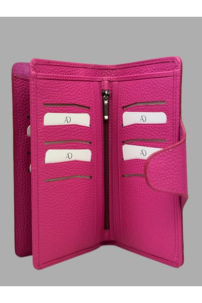 Ahıska Deri 2004 Model Unisex Multi-Card Wallet