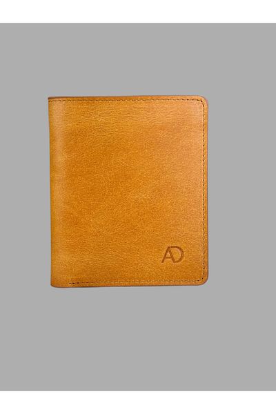 Ahıska Deri Мъжки портфейл с джоб за карти Ahıska Crazy Leather 604