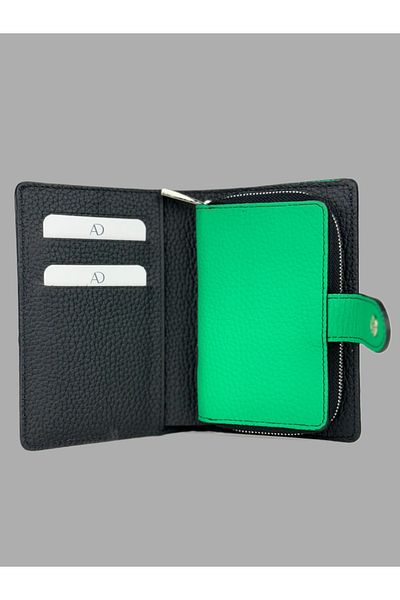 Ahıska Deri Ahıska Colorful Women's Leather Wallet with Coin Purse 60042