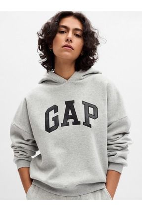 GAP Kad n Gri Vintage Soft Gap Logo Sweatshirt Fiyat Yorumlar Trendyol