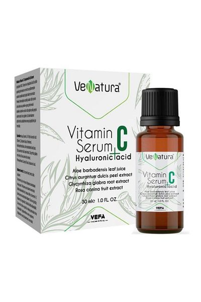 VeNatura Vitamin C and Hyaluronic Acid Skin Care Serum - 30ml