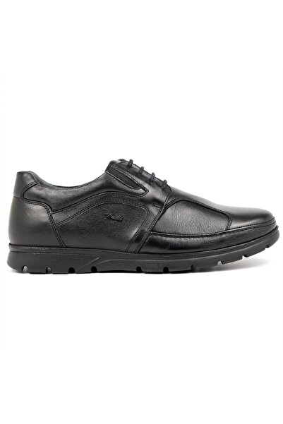 Forelli Black Genuine Leather Comfortable Men's Shoes - 32605