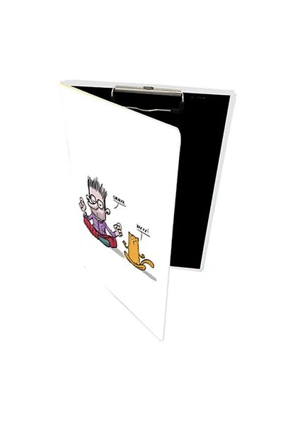 PAKLON Cat Yoga Secretary with Lid