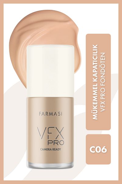 Farmasi Vfx Pro Camera Ready Foundation C06 30 ml