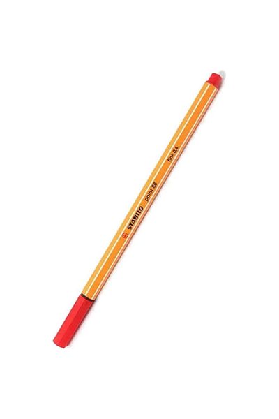 Stabilo Red 0.4 Mm Felt Tip 88/40 Pen - 1 Piece