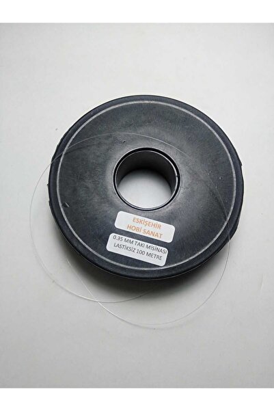 Eskişehir hobi sanat 100 Meters Transparent Fishing Line - 0.35 Mm (No Tire)