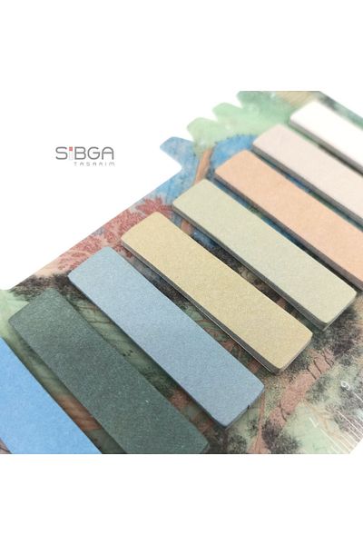 sibga tasarım Color Postit Post-it Post ItBookmark Bookmark Postit Sticker Note Paper Paper Postit 200 Sheets