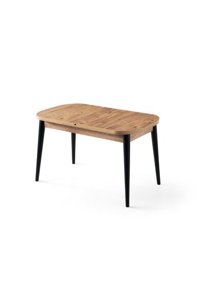 Erezogulları Mobilya Venüs Açılır MDF Oval Mutfak Masası 80x130