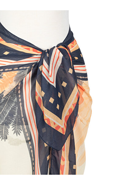 AQUABERRY Patterned Large Pareo 140X140 cm |   Beach Clothing - Vibrant Patterned, Anti-Wrinkle and Practical