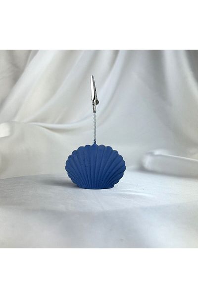 Melouro Gray Blue Oyster Note Holder, Photo Holder